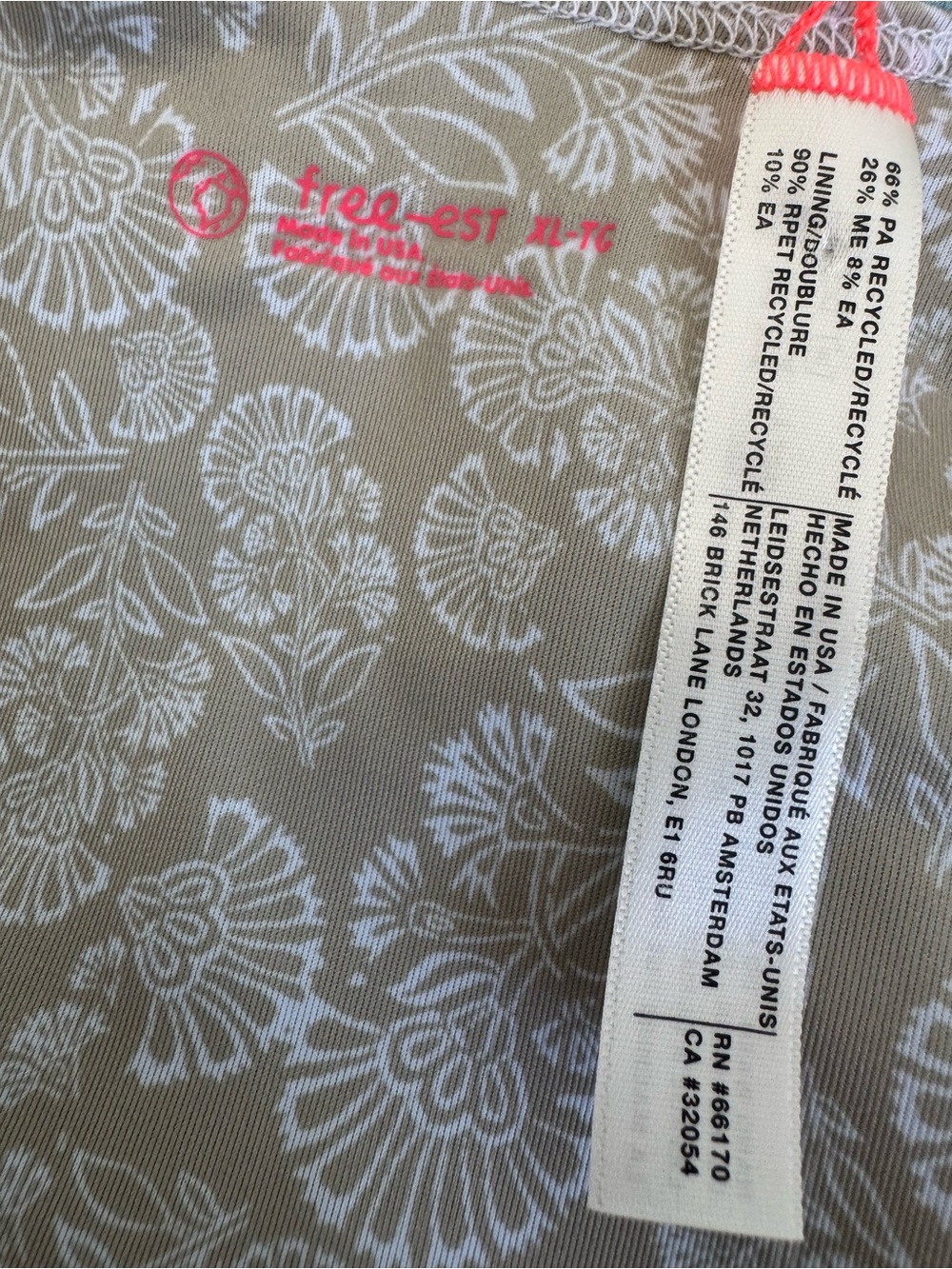 NWOT Free People free-est Lurex Sydney Crop Bikini Set “Tropical Breeze” - Picture 5 of 12